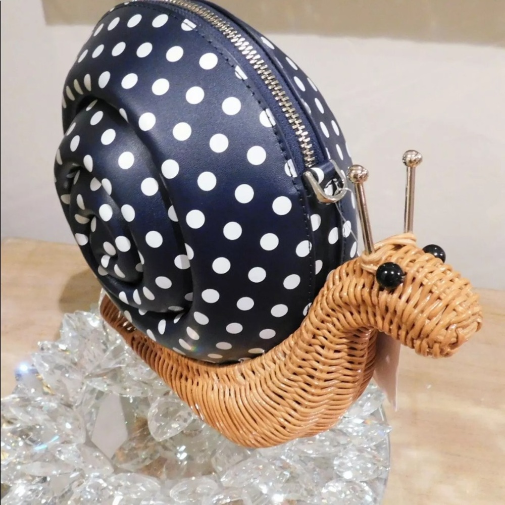 Kate Spade Enchanted Forest Wicker Scarlet blue - Picture 7 of 9